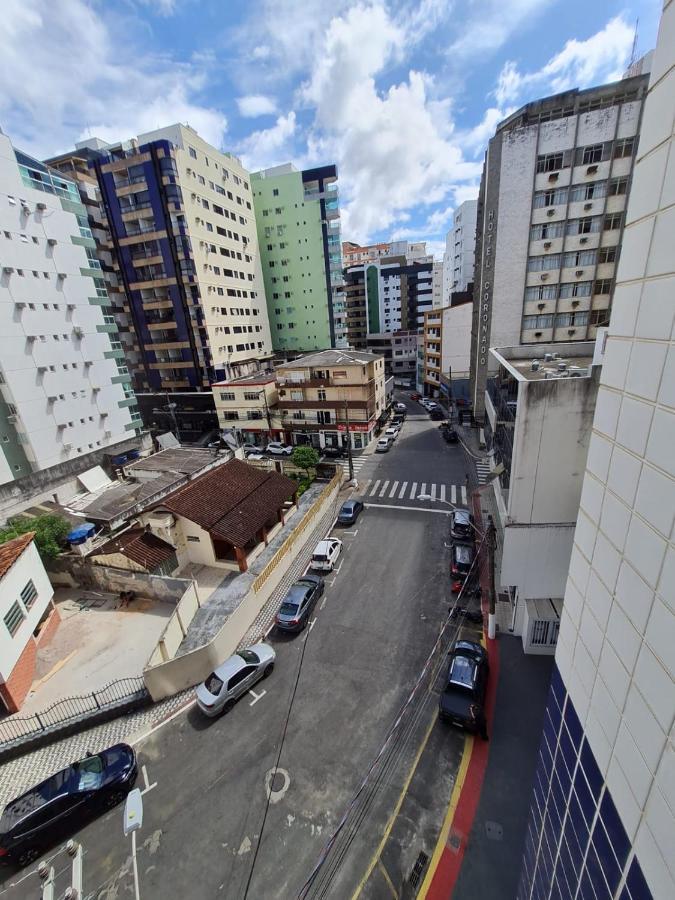 Apt Encantador Centro Guarapari, Completo, 50 M Da Praia Bagian luar foto
