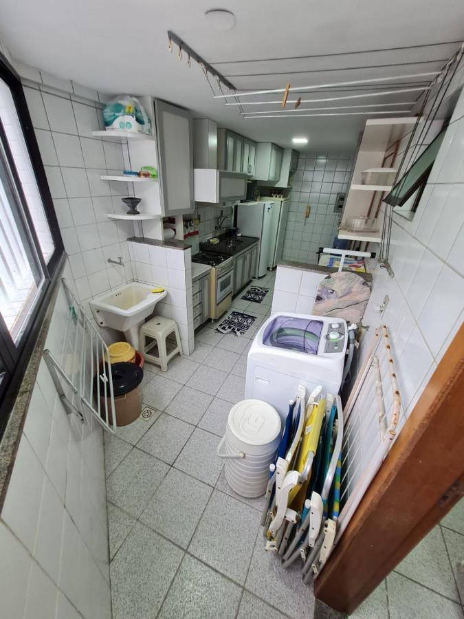 Apt Encantador Centro Guarapari, Completo, 50 M Da Praia Bagian luar foto